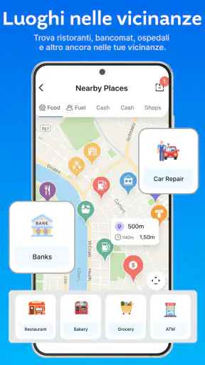 Navigatore GPS e mappe vocali screenshot