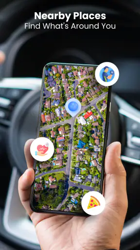 navigazione mappa gps screenshot