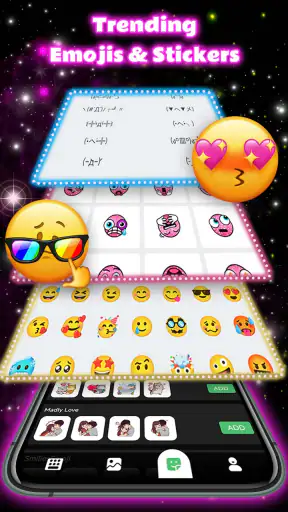 Neon Love Tastiera screenshot