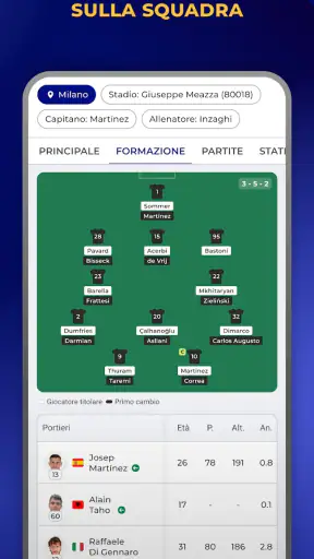 Nerazzurri Live: App di calcio screenshot