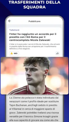 Nerazzurri Live: App di calcio screenshot