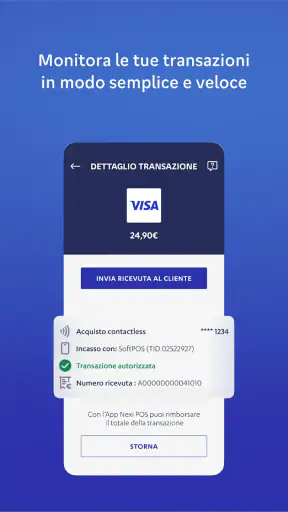 Nexi POS screenshot