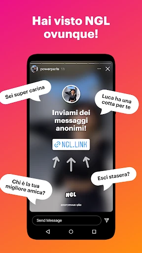 NGL - q&a anonime screenshot