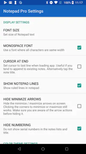 Notepad Pro screenshot