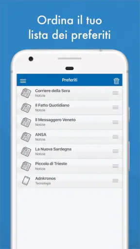 Notizie Italia - Quotidiani screenshot