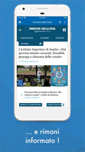 Notizie Italia - Quotidiani screenshot