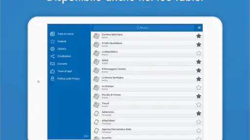 Notizie Italia - Quotidiani screenshot
