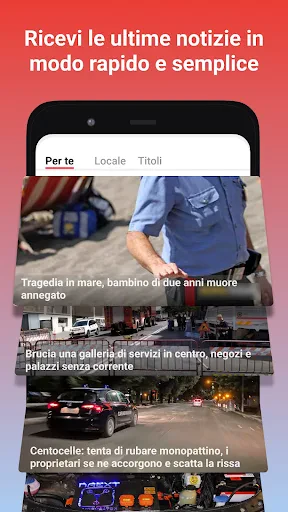 Notizie locali-Ultime e veloci screenshot