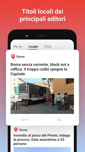 Notizie locali-Ultime e veloci screenshot