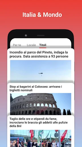 Notizie locali-Ultime e veloci screenshot