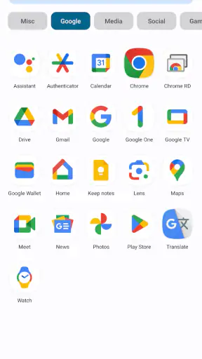 Nova Launcher Time screenshot