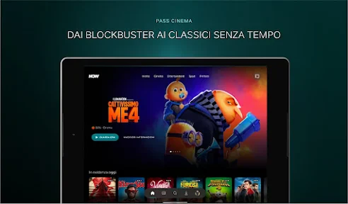 NOW screenshot