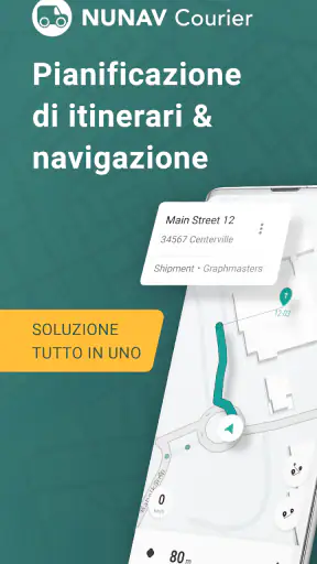 NUNAV Courier screenshot