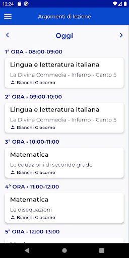Nuvola - Tutore Studente screenshot