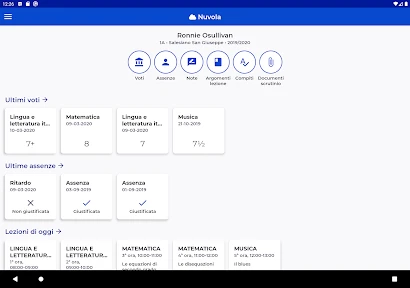 Nuvola - Tutore Studente screenshot