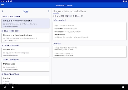 Nuvola - Tutore Studente screenshot