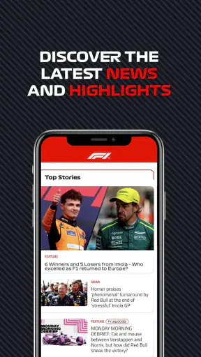 Official F1 ® App screenshot