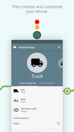 Offline Truck GPS Navigation screenshot