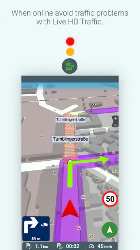 Offline Truck GPS Navigation screenshot