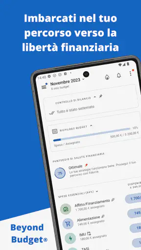 Oltre il budget: Pianificatore screenshot
