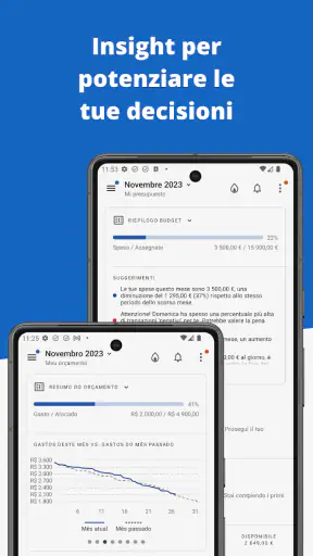 Oltre il budget: Pianificatore screenshot