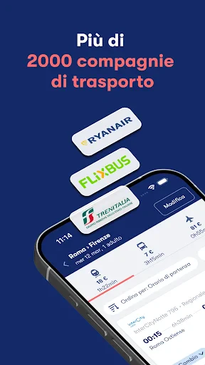 Omio: biglietti treni e bus screenshot