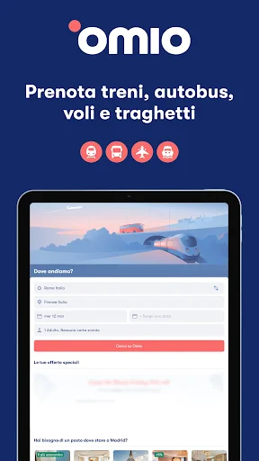 Omio: biglietti treni e bus screenshot