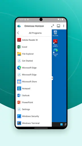 Omnissa Horizon Client screenshot