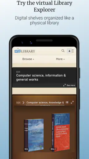 Open Library screenshot