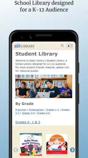 Open Library screenshot