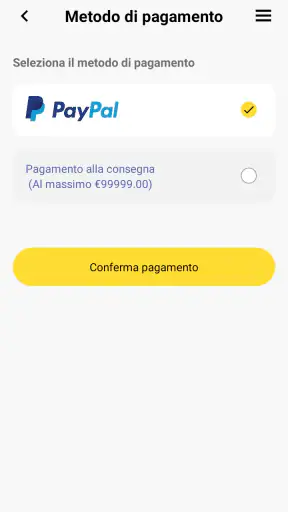 Ordelivery screenshot