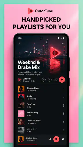 OuterTune Music Player screenshot