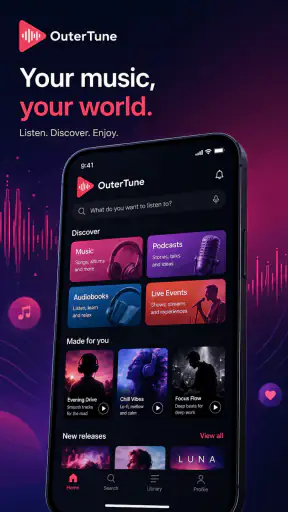 OuterTune Music Player screenshot