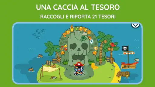 Pango Pirata: Caccia al Tesoro screenshot
