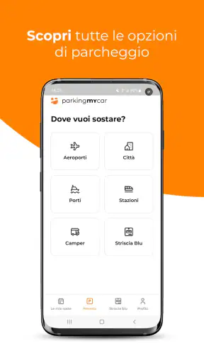ParkingMyCar – App parcheggio screenshot