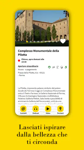Parma Welcome screenshot