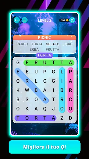 Parole intrecciate Italiano screenshot