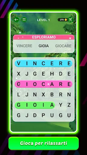 Parole intrecciate Italiano screenshot