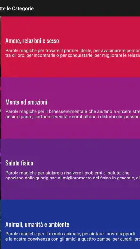Parole Magiche screenshot