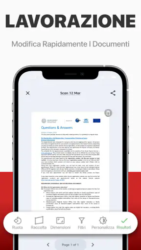 PDF Scanner, Editore Documenti screenshot