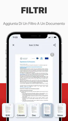 PDF Scanner, Editore Documenti screenshot