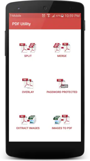 PDF Utility screenshot