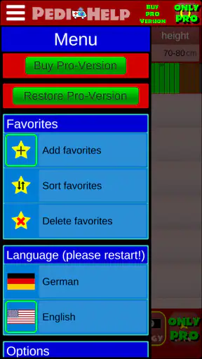 Pedi Help screenshot