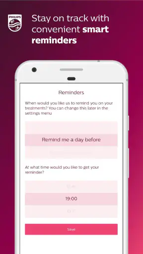 Philips Lumea IPL screenshot