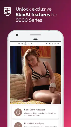 Philips Lumea IPL screenshot