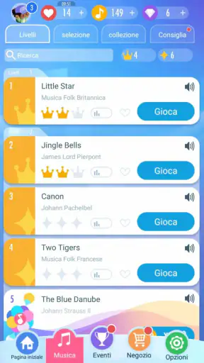 Piastrelle Piano 2™- Gioco screenshot