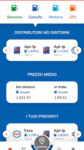 Pieno+: prezzi benzina diesel screenshot