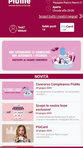 PiùMe screenshot