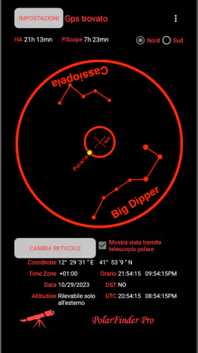 PolarFinder Pro screenshot