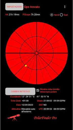 PolarFinder Pro screenshot
